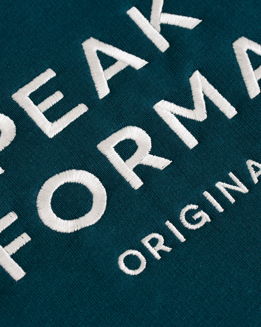 Herre | Gensere | Peak Performance | Logo Crew Neck Sweatshirt Teal Extreme