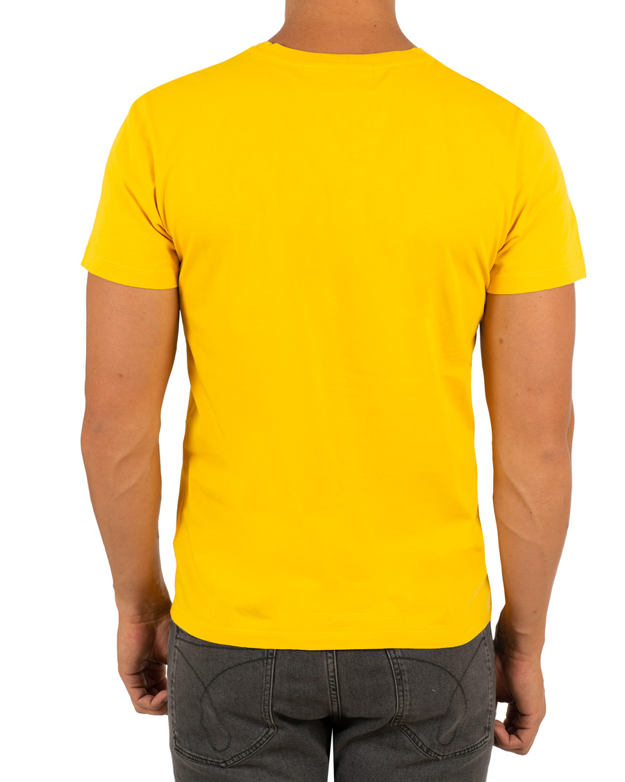 Herre | T-Shirts | Peak Performance | Logo Crew Neck Tee Dessert Yellow