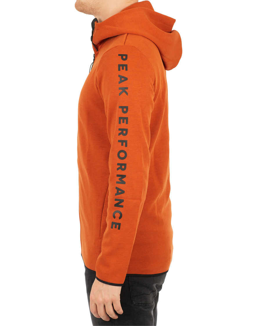 Herre | Gensere | Peak Performance | Tech Full Zip Hoodie Desert Clay