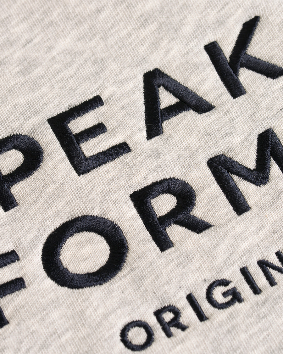 Herre | Gensere | Peak Performance | Original Crew Neck Sweatshirt Grey