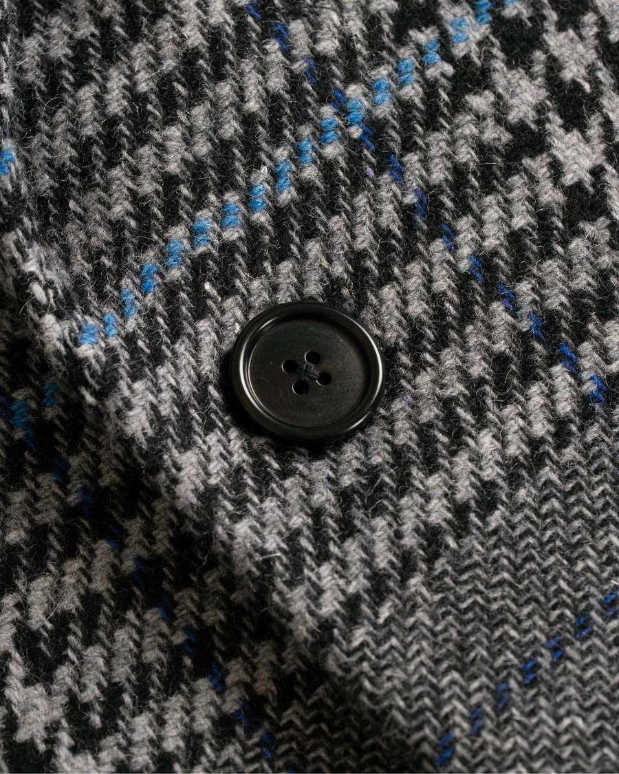 Herre | Jakker | J.Lindeberg | James Wool Prince of Wales Coat Wonder Blue