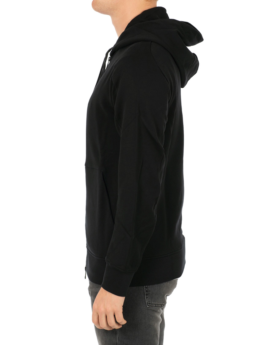 Herre | Gensere | J.Lindeberg | Throw Full Zip Hoodie Black