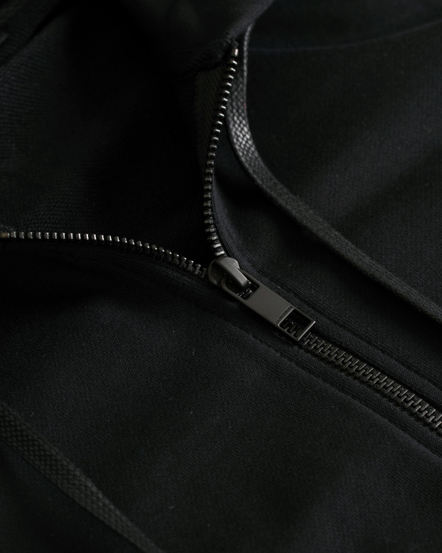 Herre | Gensere | J.Lindeberg | Throw Full Zip Hoodie Black