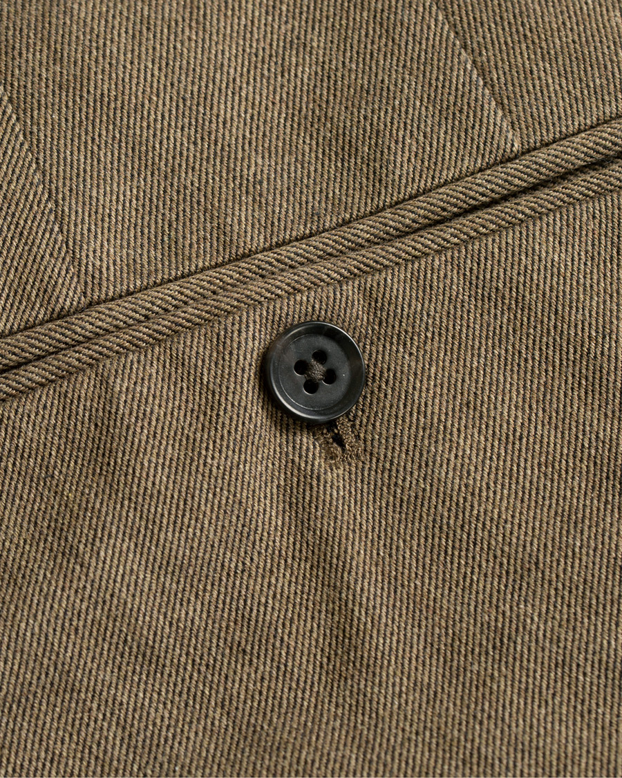 Herre | Bukser | J.Lindeberg | Chaze Flannel Twill Trousers Olive
