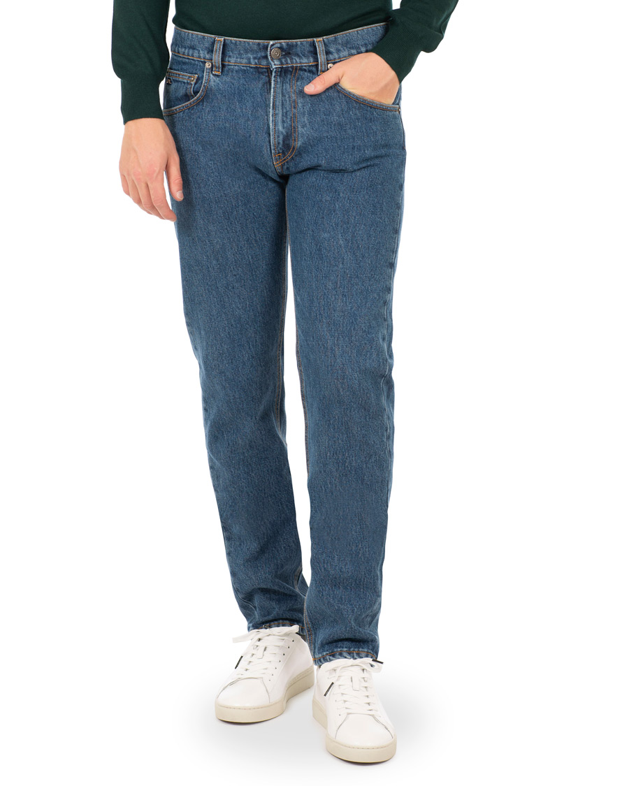 Herre | | J.Lindeberg | Tom Fuji Jeans Mid Blue