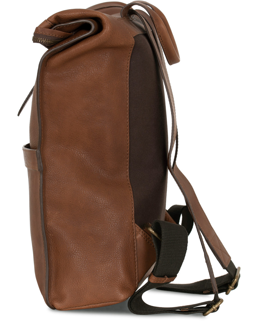 Herre | Vesker | Morris | Leather Backpack Cognac