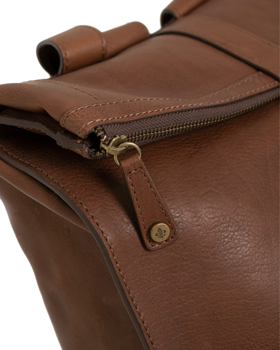 Herre | Vesker | Morris | Leather Backpack Cognac