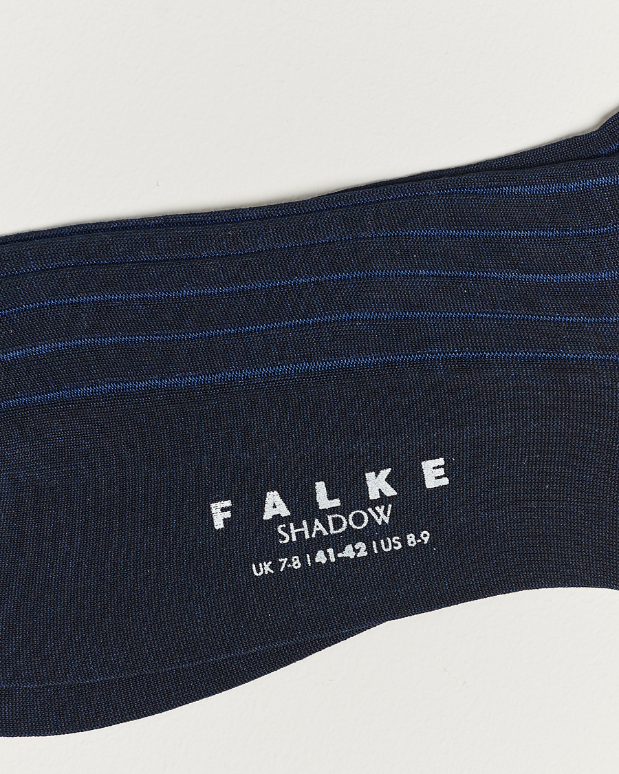 Herre | Sokker | Falke | Shadow Stripe Sock Navy