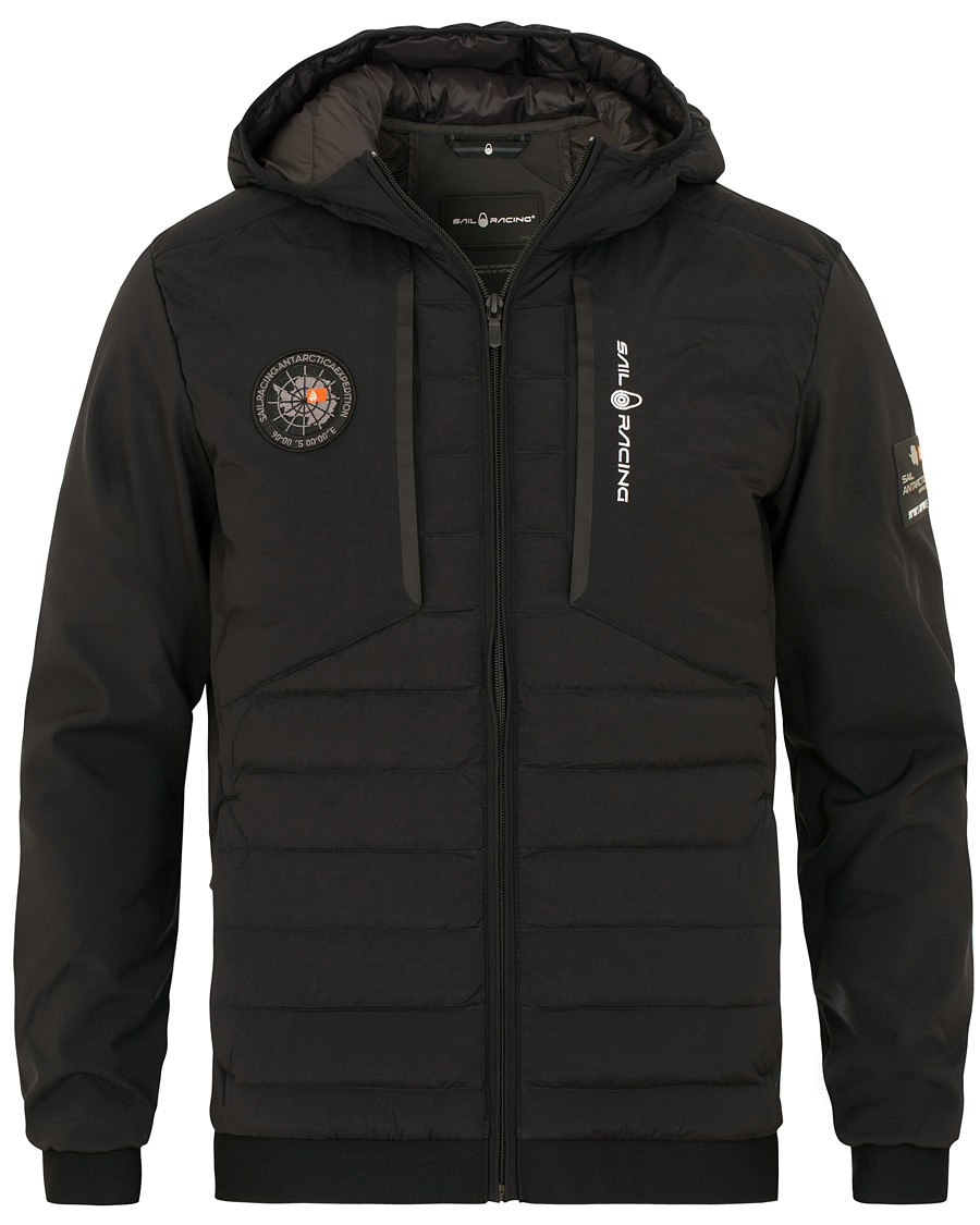 Herre | Jakker | Sail Racing | Antarctica Hybrid Hooded Jacket Carbon