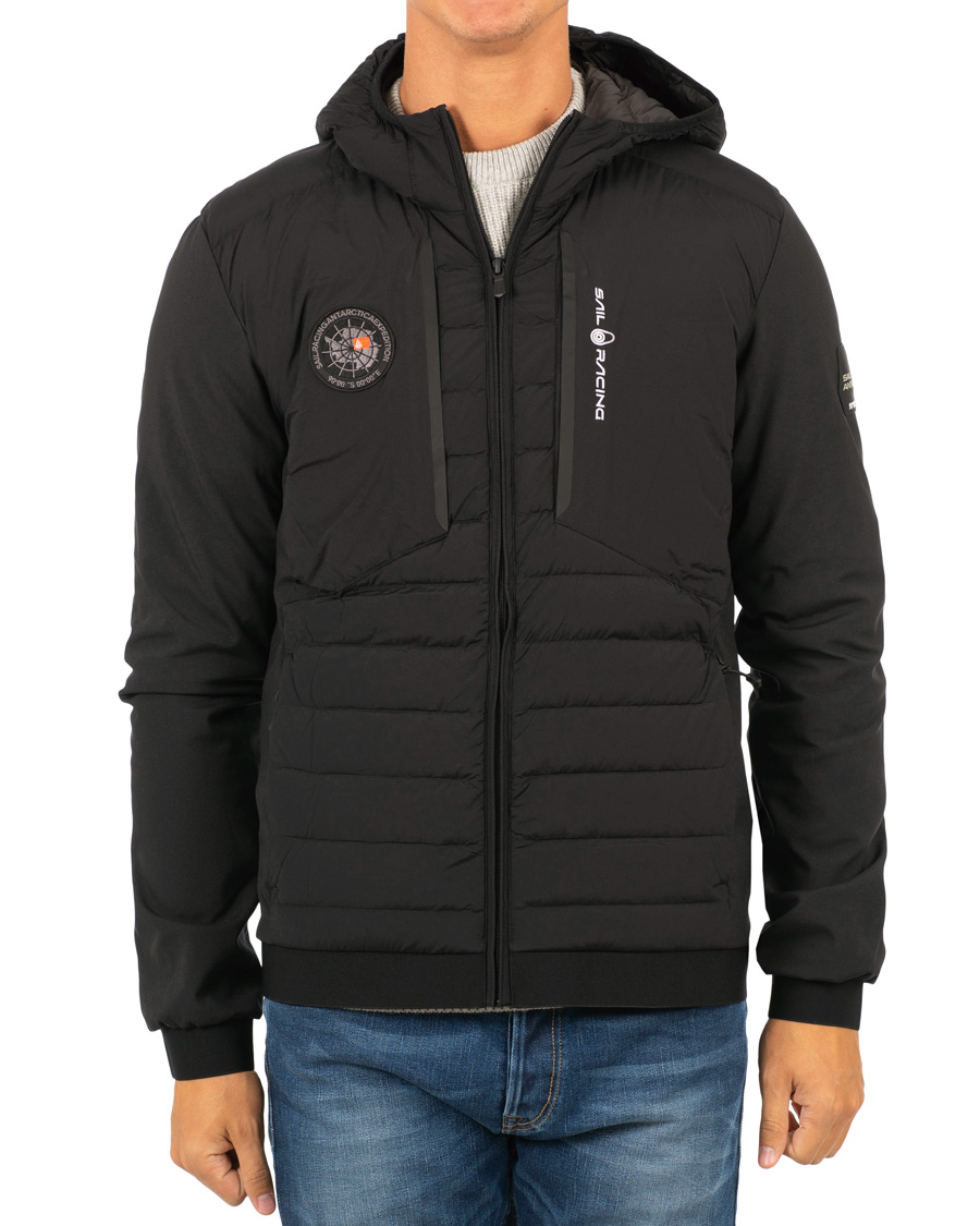 Herre | Jakker | Sail Racing | Antarctica Hybrid Hooded Jacket Carbon
