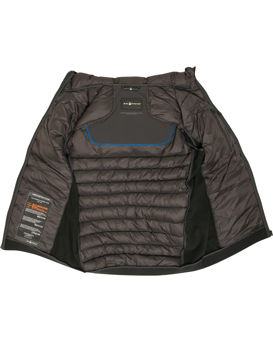 Herre | Jakker | Sail Racing | Antarctica Hybrid Hooded Jacket Carbon