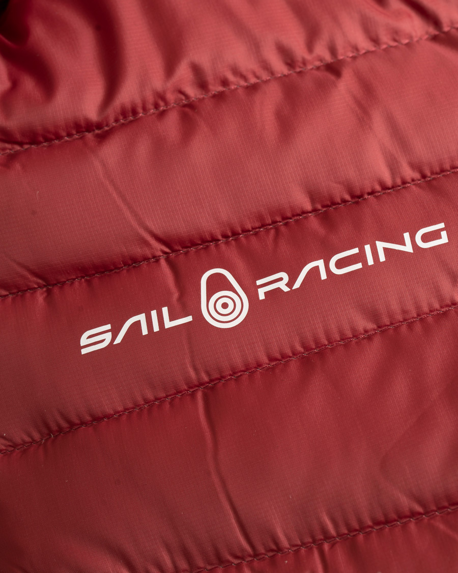 Herre | Jakker | Sail Racing | Link Down Hooded Jacket Burgundy Red