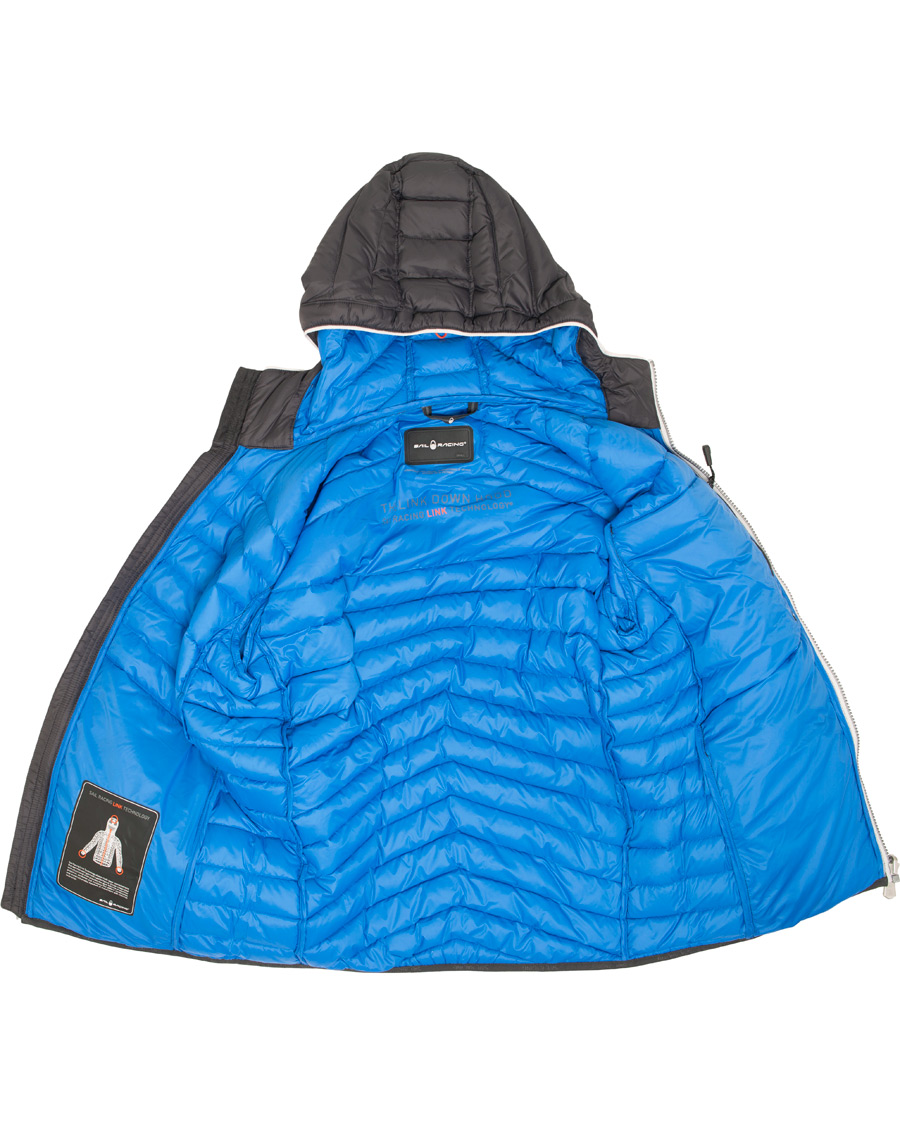 Herre | Jakker | Sail Racing | Link Down Hooded Jacket Phantom Grey