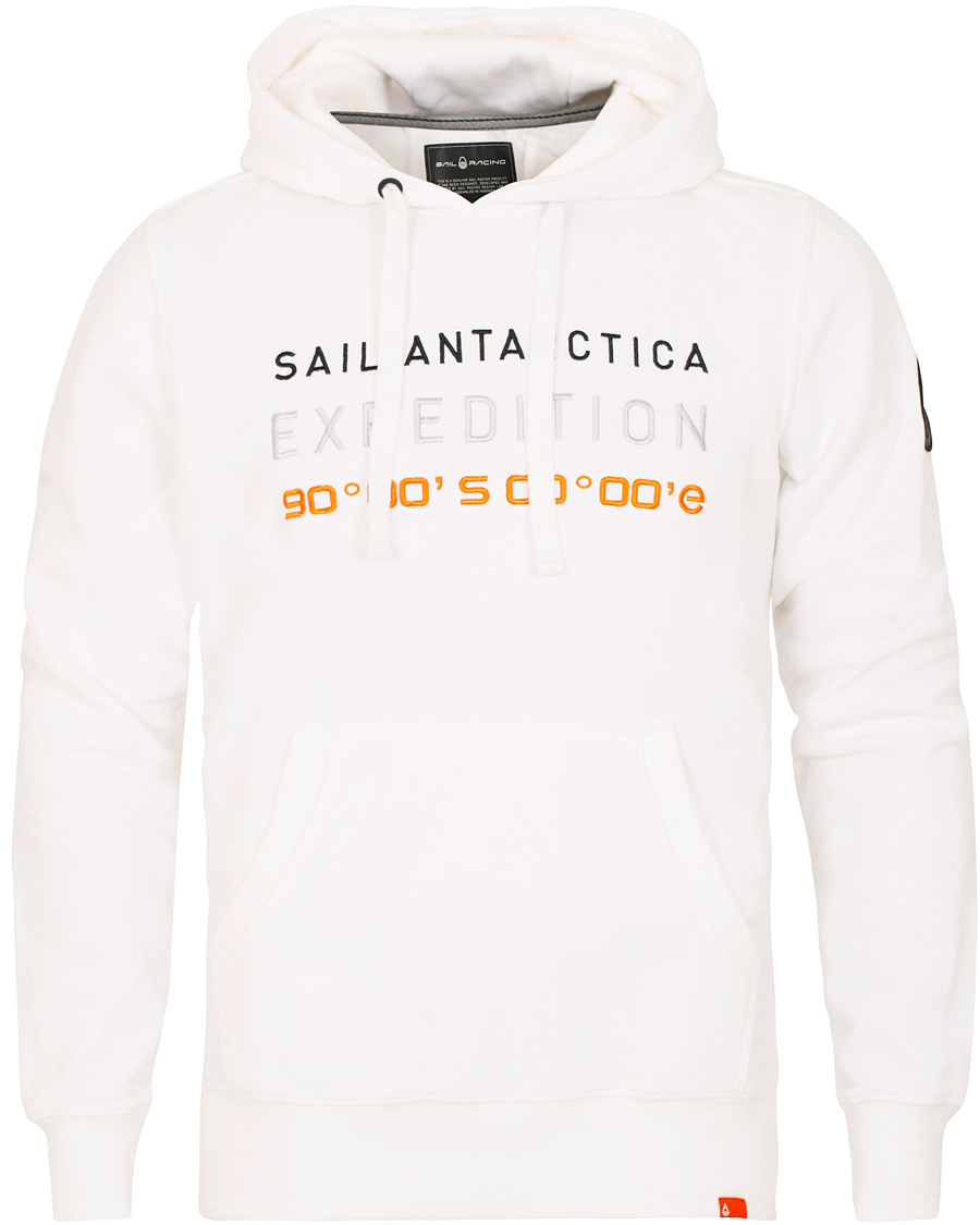 Herre | Gensere | Sail Racing | Antarctica Hoodie White
