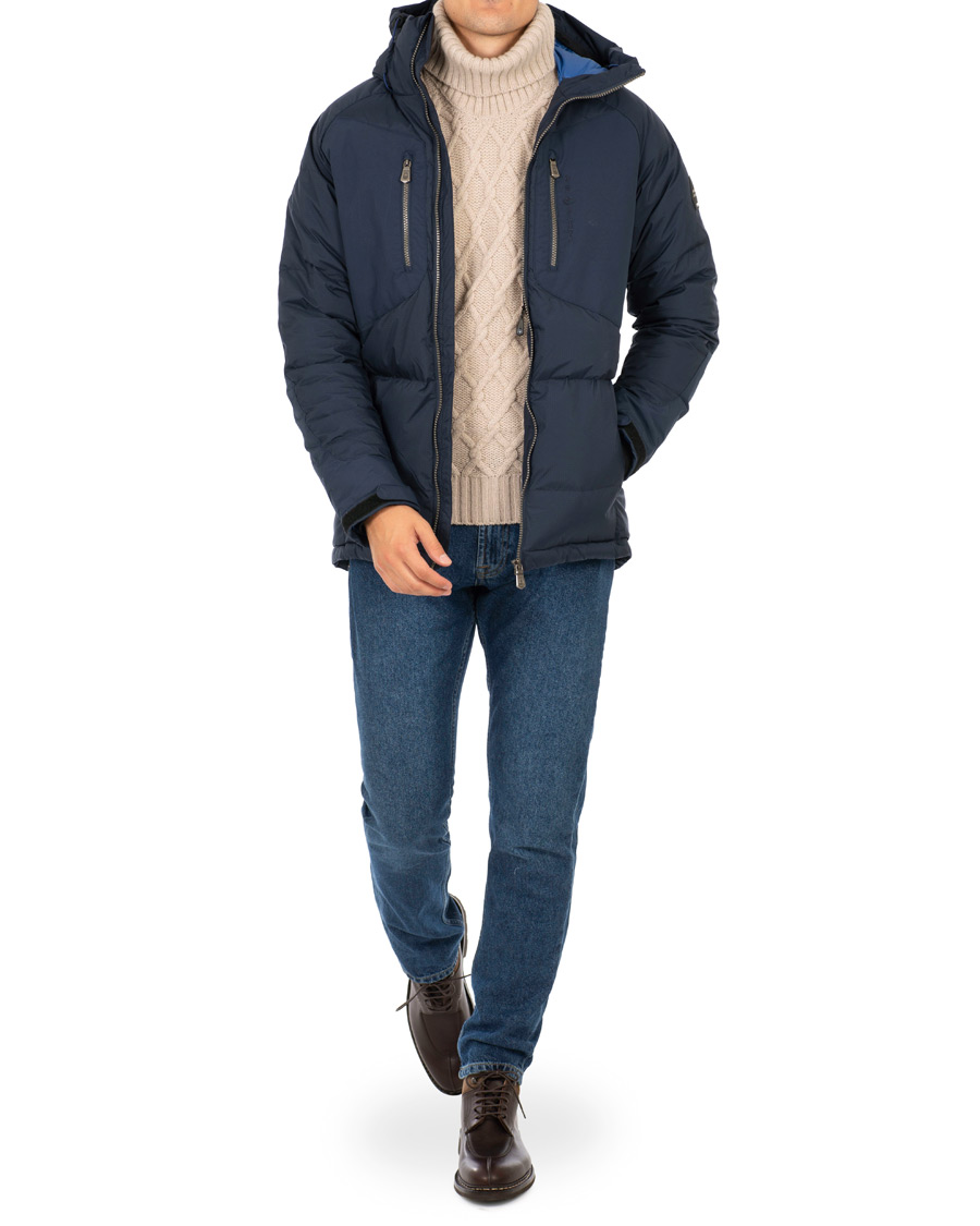 sail racing cape down jacket