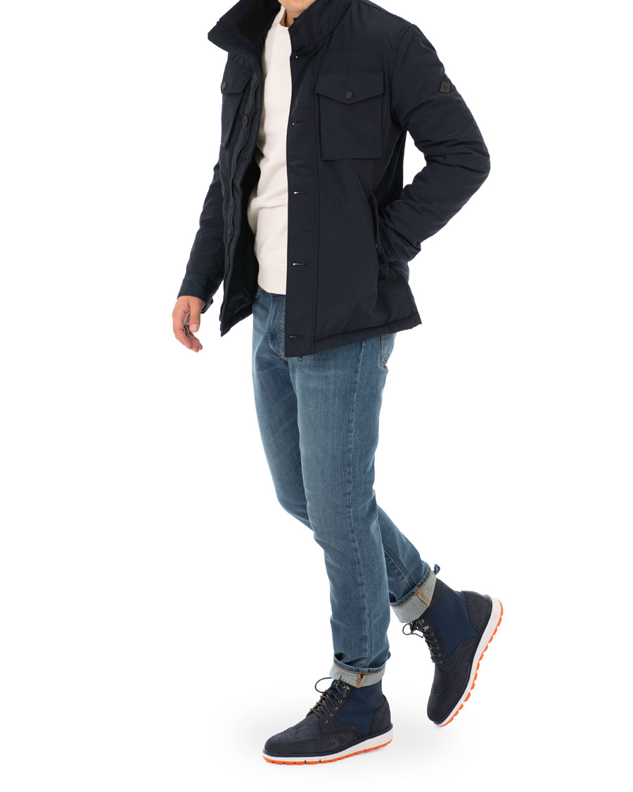 Herre | Swims Motion Wing Tip Boot Navy | Swims | Motion Wing Tip Boot Navy
