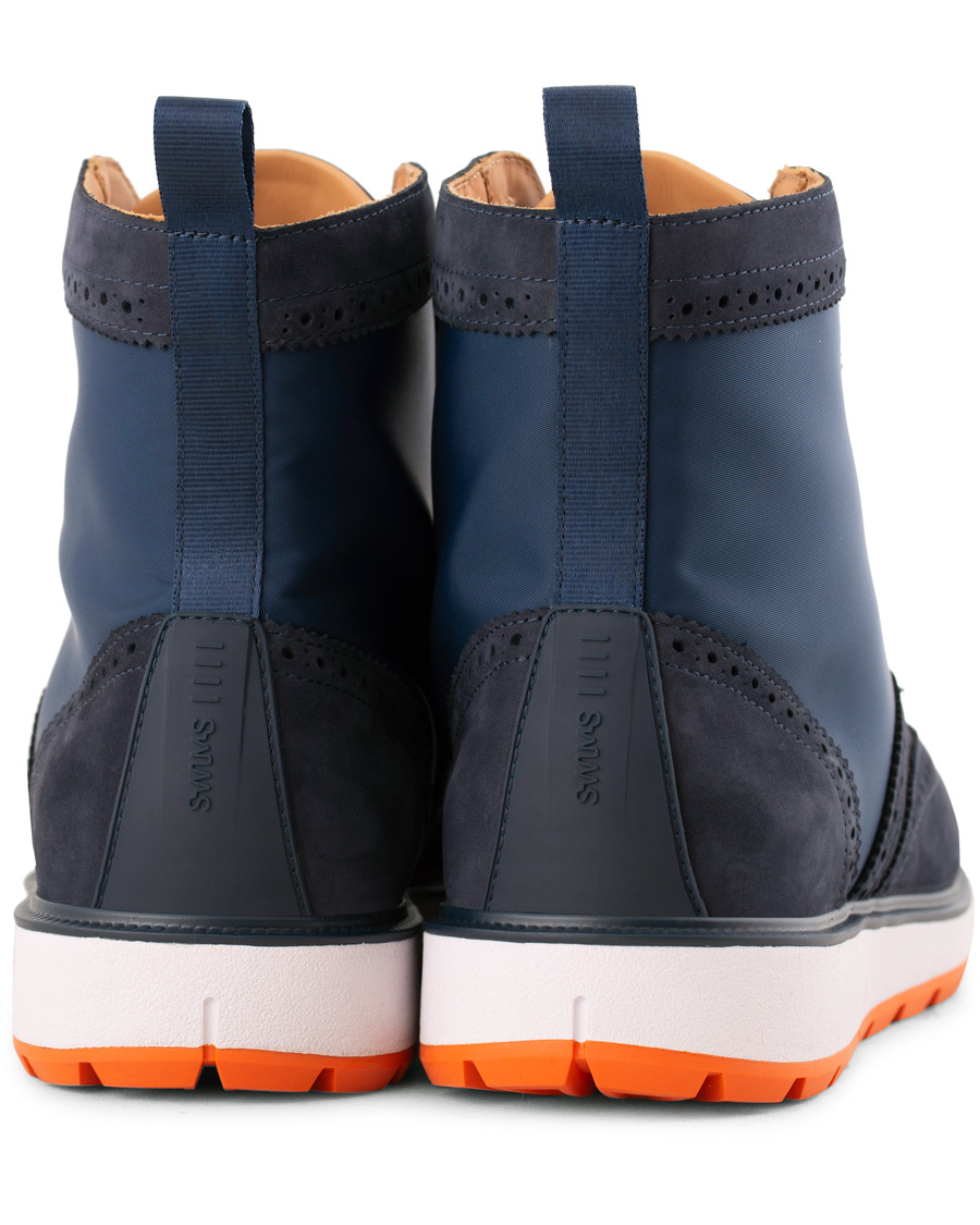 Herre | Swims Motion Wing Tip Boot Navy | Swims | Motion Wing Tip Boot Navy