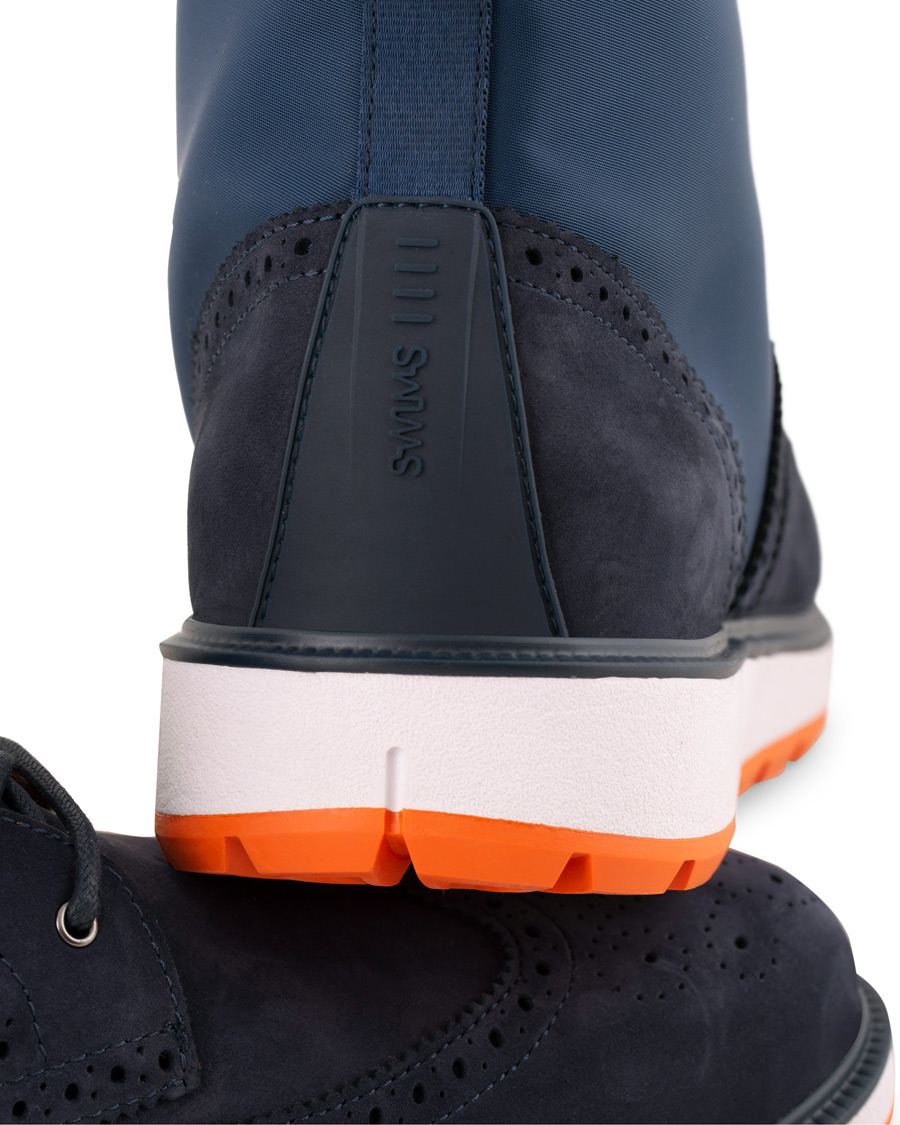Herre | Swims Motion Wing Tip Boot Navy | Swims | Motion Wing Tip Boot Navy