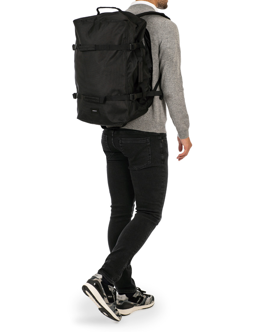 Herre | Vesker | Sandqvist | Zack 100% Recycled Duffelbag Black