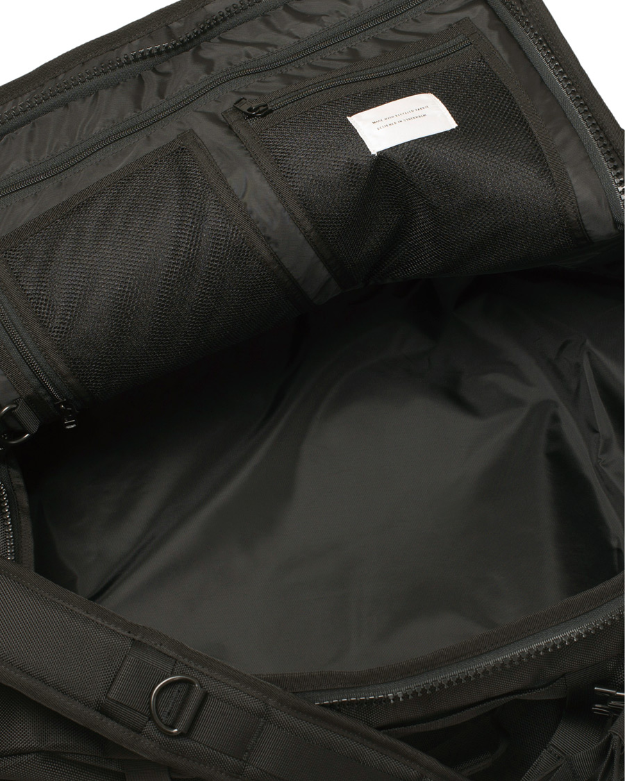Herre | Vesker | Sandqvist | Zack 100% Recycled Duffelbag Black