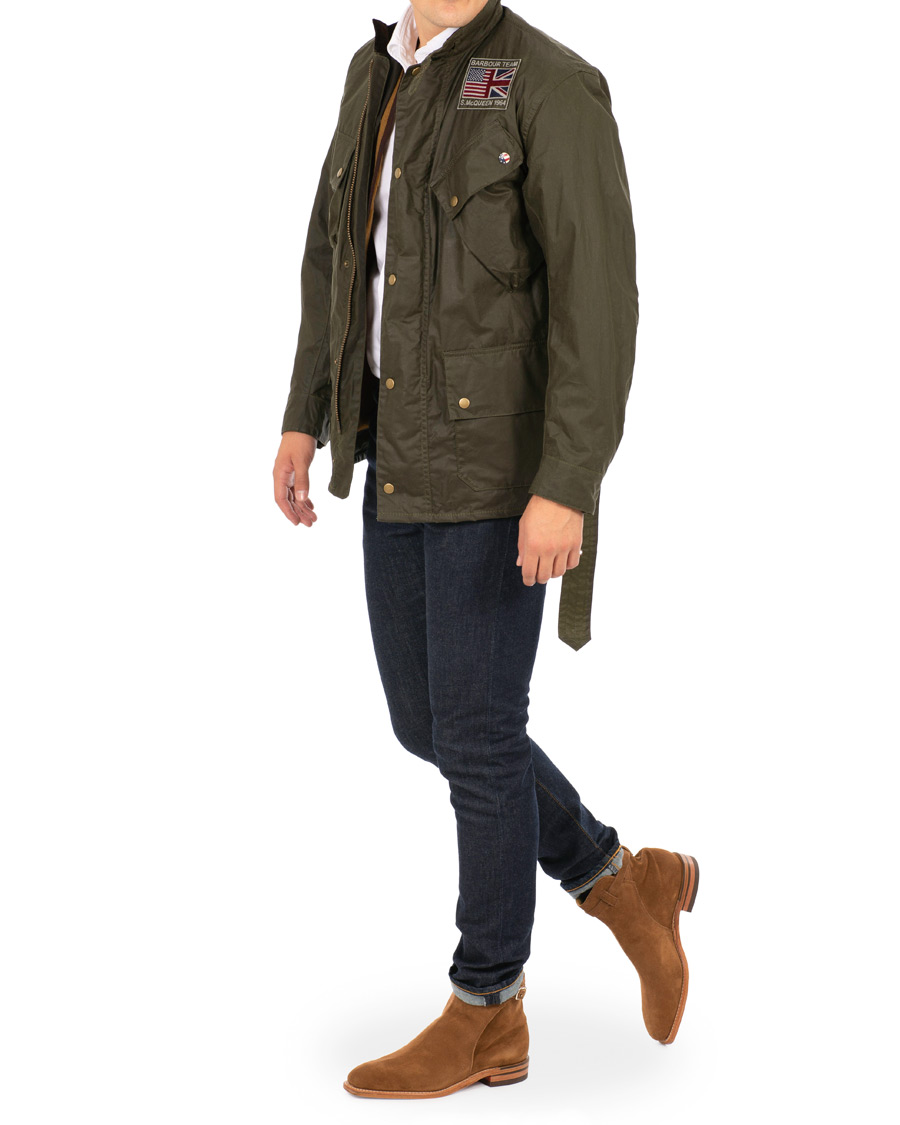 Herre | R.M.Williams Stockmans Jodhpur Boot Saddle Brown Suede | R.M.Williams | Stockmans Jodhpur Boot Saddle Brown Suede