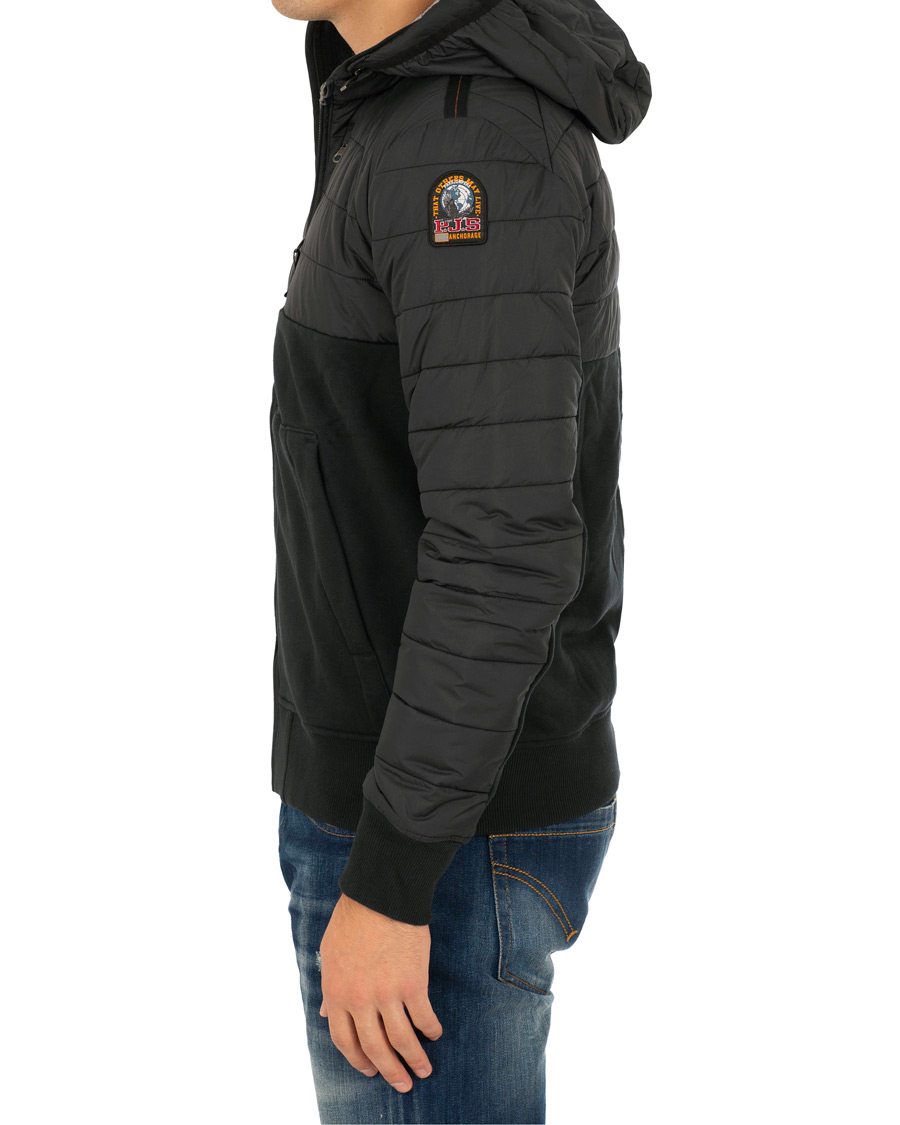 Herre | Jakker | Parajumpers | Gordon Hooded Fleece Jacket Black