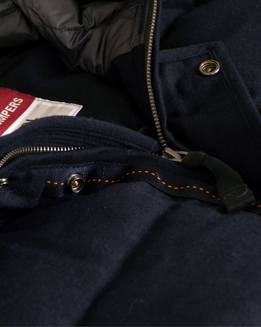 Herre | Jakker | Parajumpers | Clay Wool Down Parka Navy