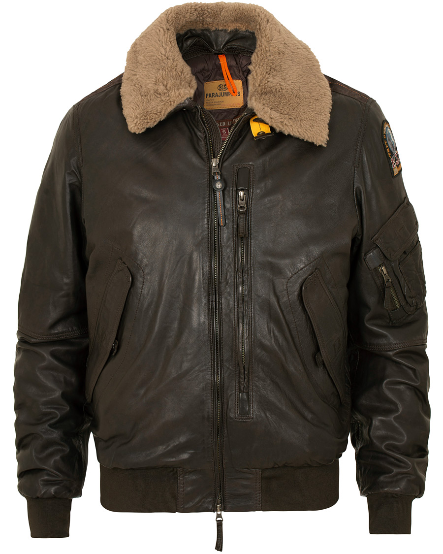 Parajumpers leather deals jacket