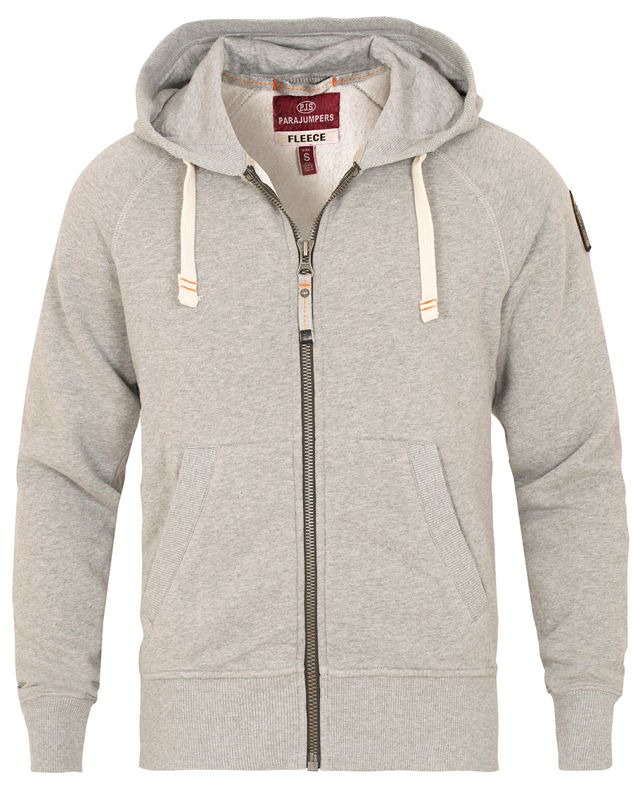 Herre | Gensere | Parajumpers | Sampson Zip Hoodie Steel Melange