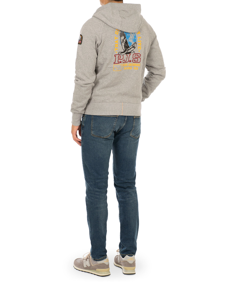 Herre | Gensere | Parajumpers | Sampson Zip Hoodie Steel Melange