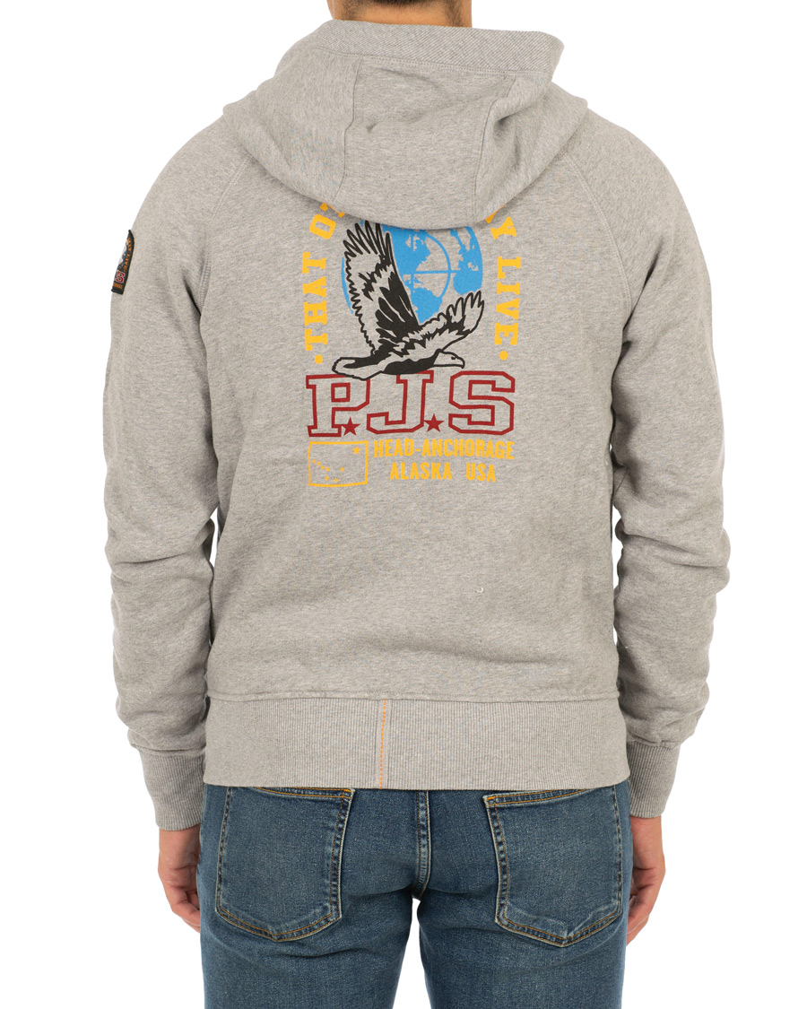 Herre | Gensere | Parajumpers | Sampson Zip Hoodie Steel Melange