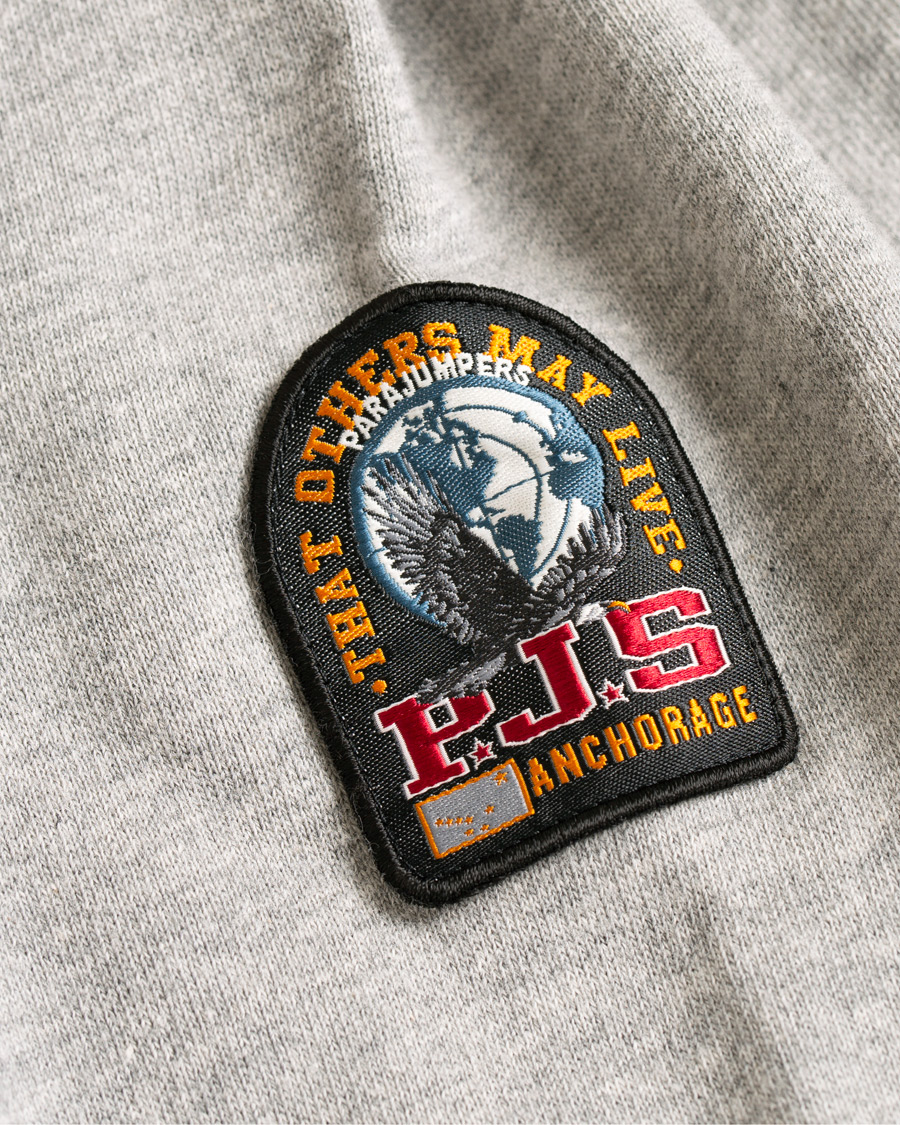 Herre | Gensere | Parajumpers | Sampson Zip Hoodie Steel Melange