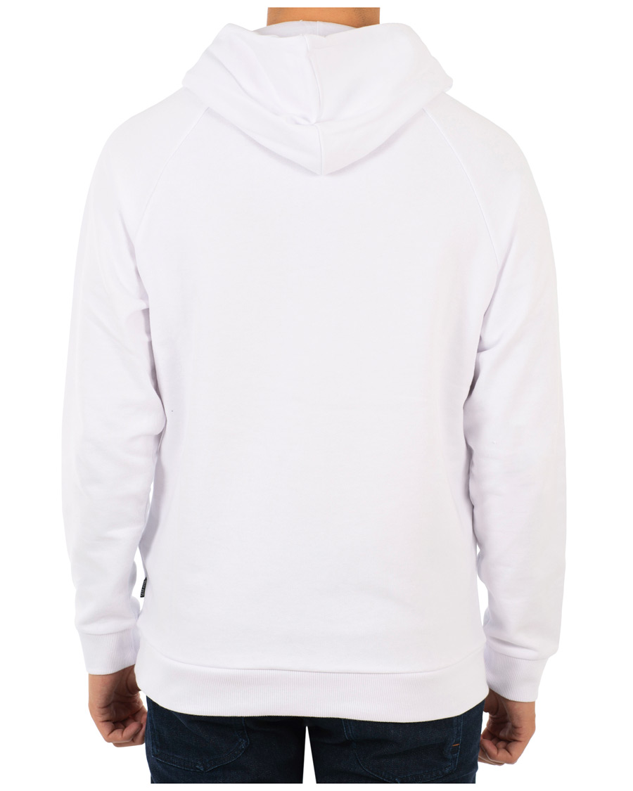 Herre | Gensere | BOSS BLACK | BOSS Logo Hoodie White