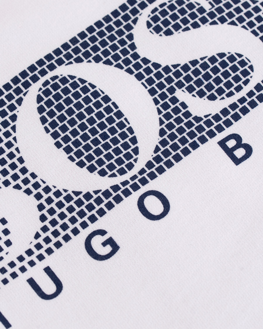 Herre | Gensere | BOSS BLACK | BOSS Logo Hoodie White