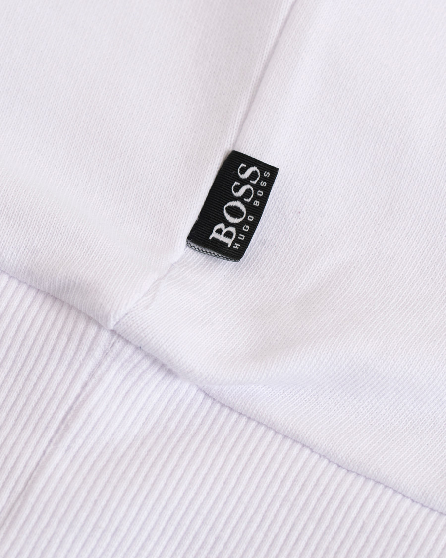 Herre | Gensere | BOSS BLACK | BOSS Logo Hoodie White