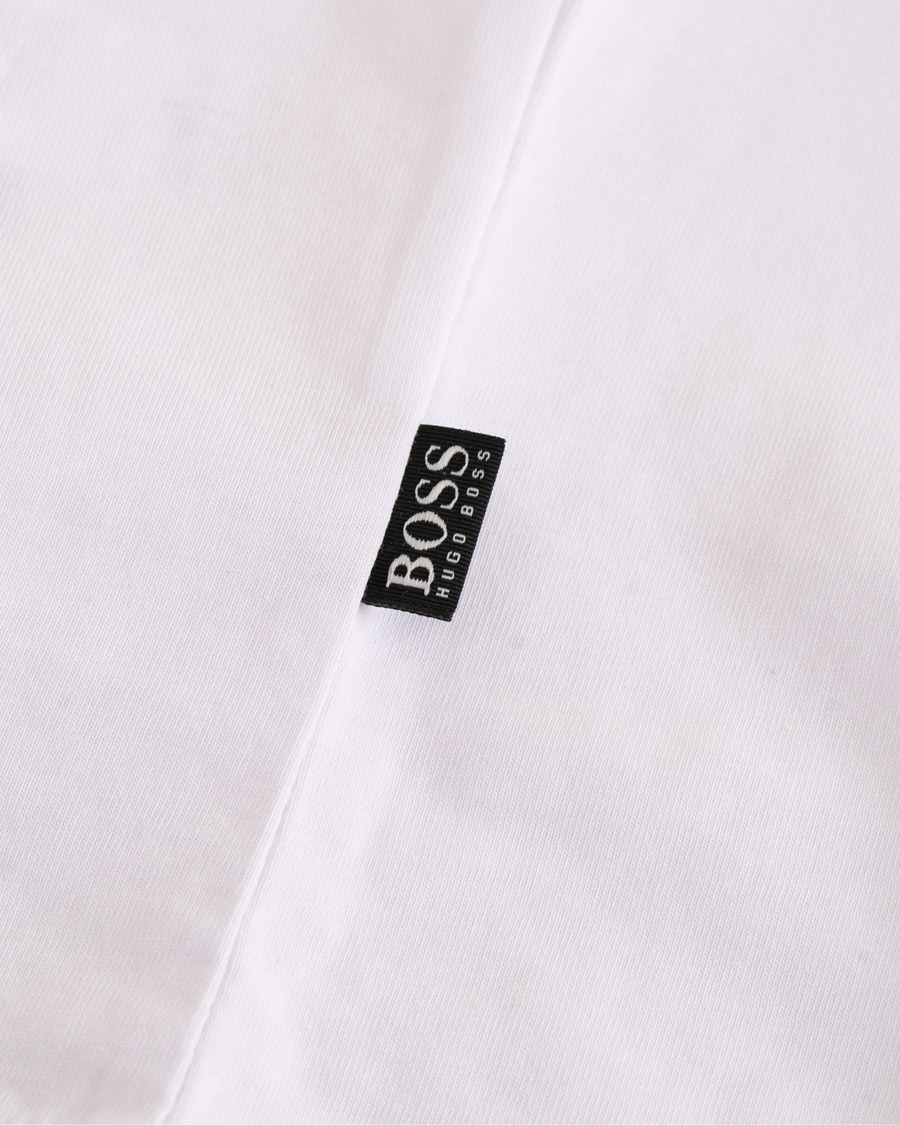 Herre | T-Shirts | BOSS BLACK | BOSS Logo T-shirt White
