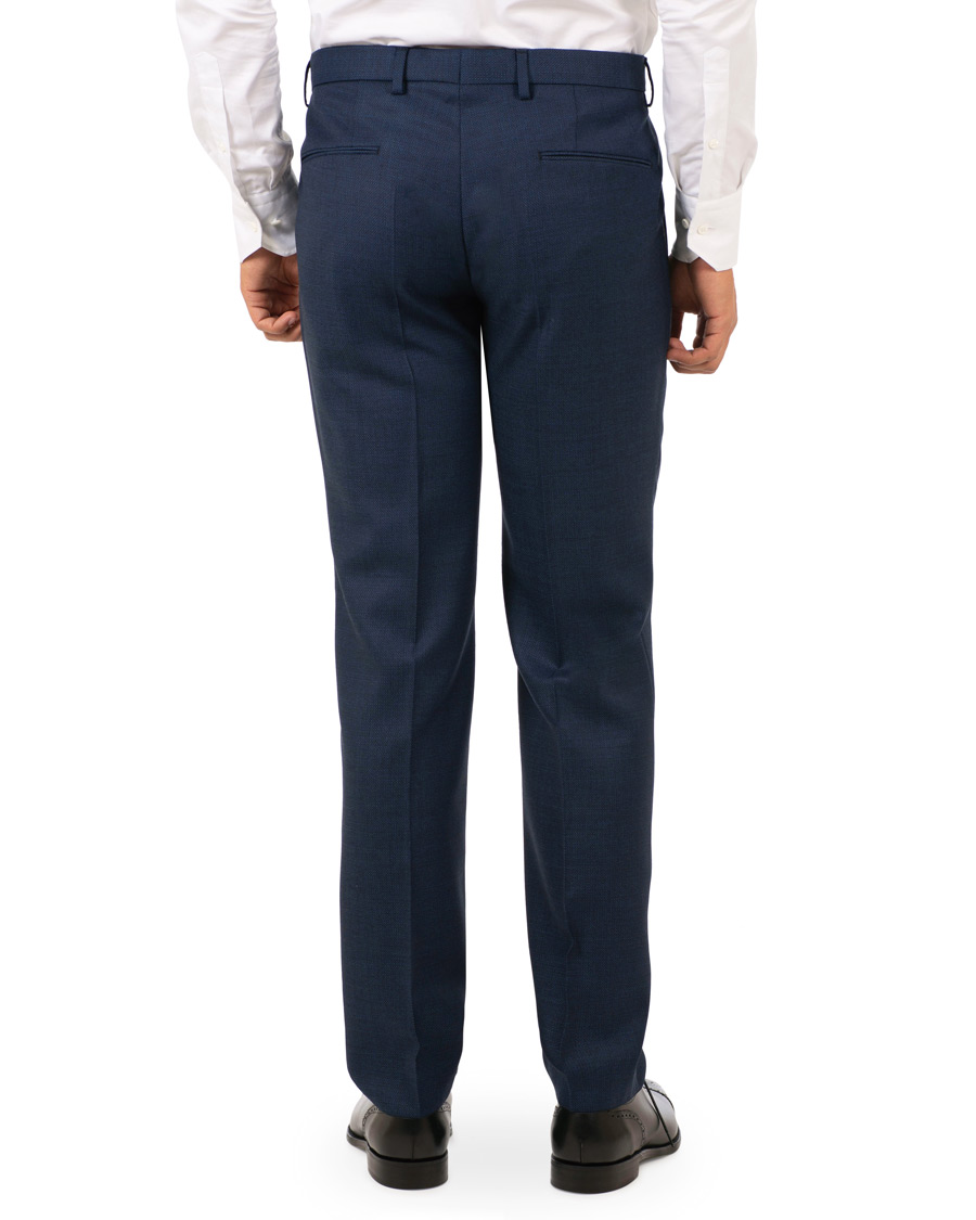 Herre | Dresser | BOSS BLACK | BOSS Helward/Gelvin Peak Lapel Wool Suit Navy
