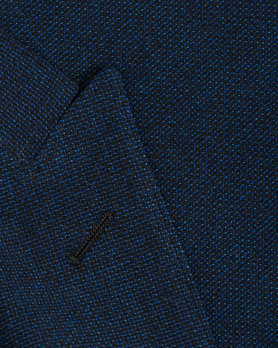 Herre | Dresser | BOSS BLACK | BOSS Helward/Gelvin Peak Lapel Wool Suit Navy