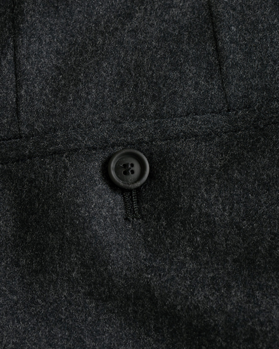 Herre | Bukser | BOSS BLACK | BOSS Gains Washable Stretch Flannel Trousers Open Grey