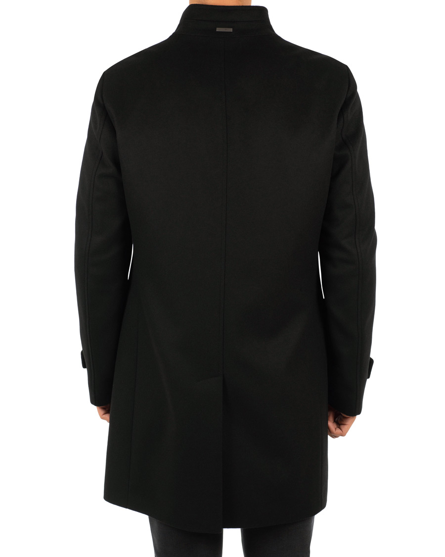 Herre | Jakker | BOSS BLACK | BOSS Sintrax Wool/Cashmere Coat Black