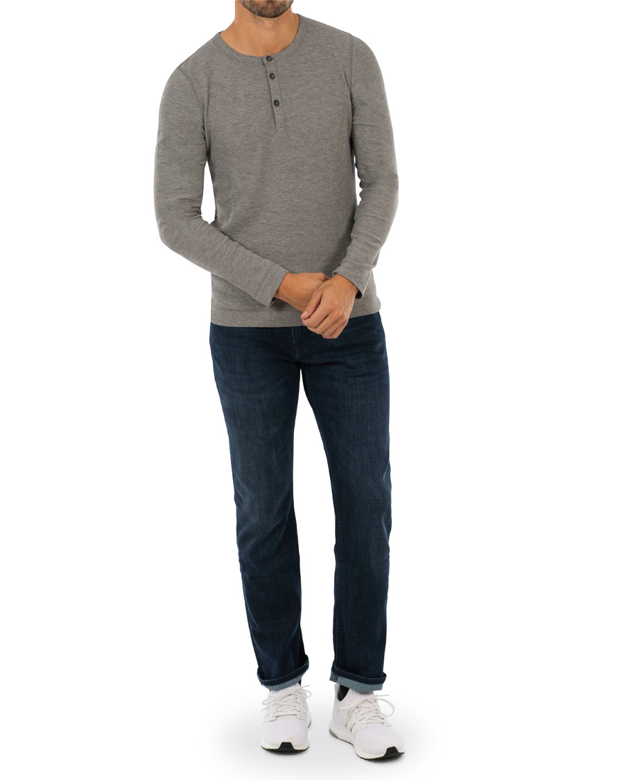 Herre | Gensere | BOSS ORANGE | BOSS Casual Trix Grandpa Sweater Light Grey