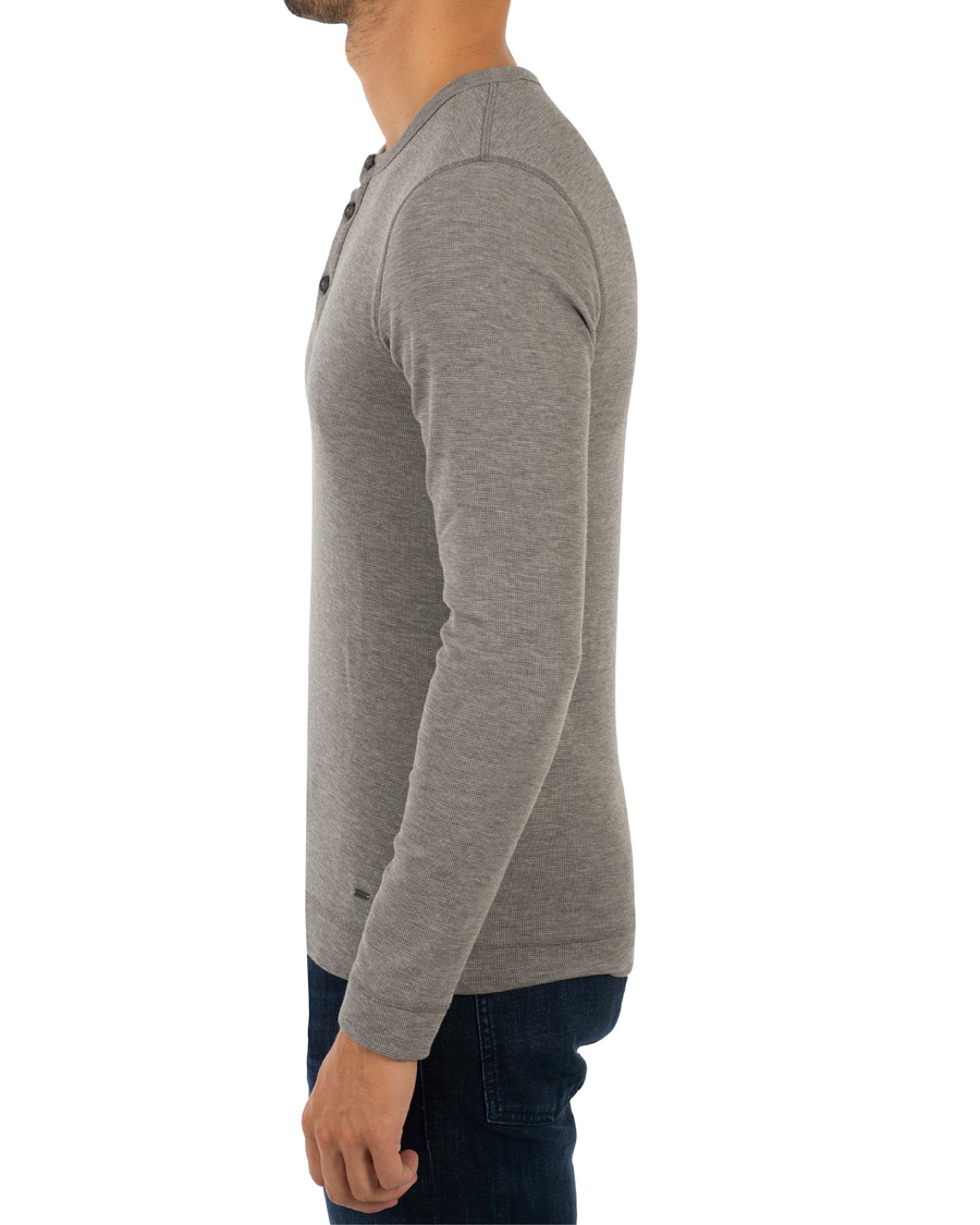 Herre | Gensere | BOSS ORANGE | BOSS Casual Trix Grandpa Sweater Light Grey