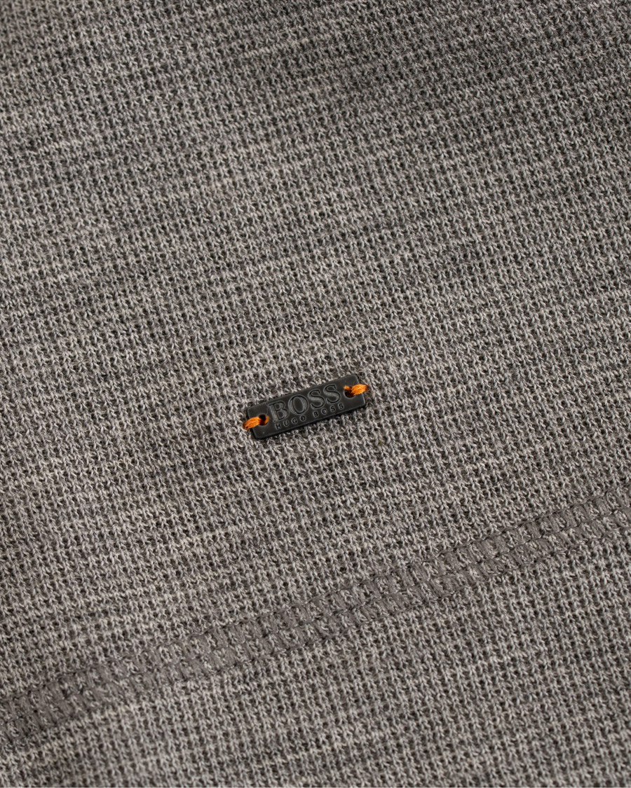 Herre | Gensere | BOSS ORANGE | BOSS Casual Trix Grandpa Sweater Light Grey
