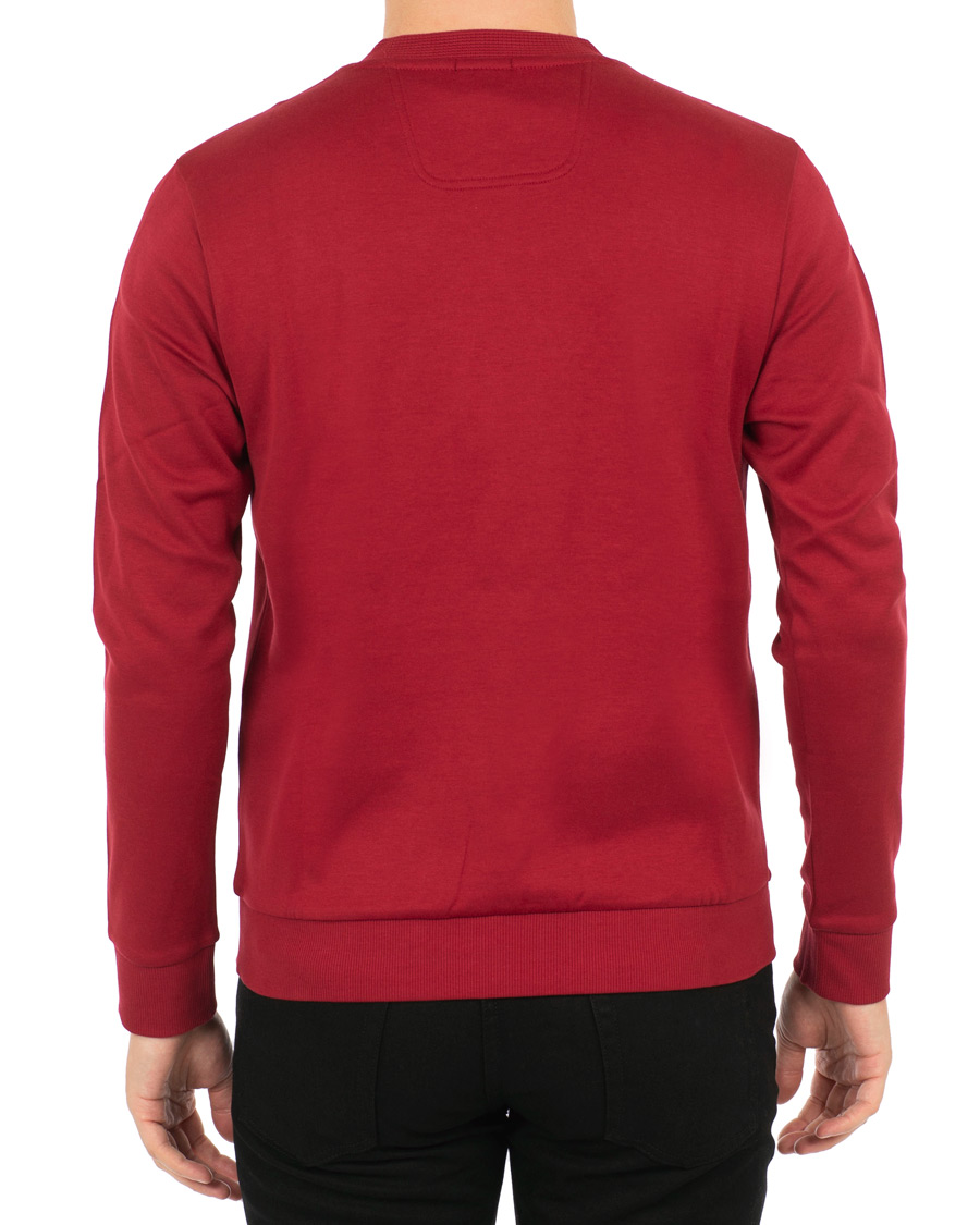 Herre | Gensere | BOSS GREEN | BOSS Athleisure Salbo Crew Neck Sweatshirt Rhubarb Red