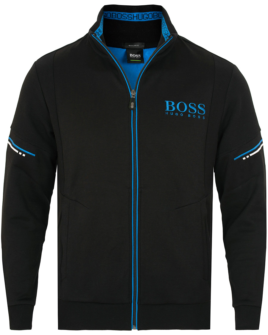Herre | Gensere | BOSS GREEN | BOSS Athleisure Skaz Full Zip Black