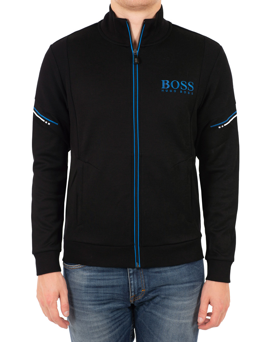 Herre | Gensere | BOSS GREEN | BOSS Athleisure Skaz Full Zip Black