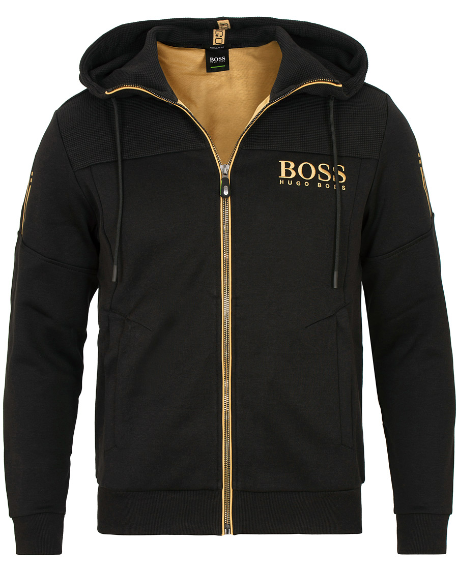 hugo boss hoodie gold