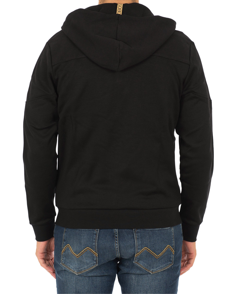 Herre | Gensere | BOSS GREEN | BOSS Athleisure Saggy Full Zip Hoodie Black