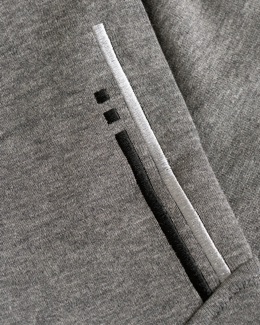 Herre | Gensere | BOSS GREEN | BOSS Athleisure Saggy Full Zip Hoodie Mid Melange