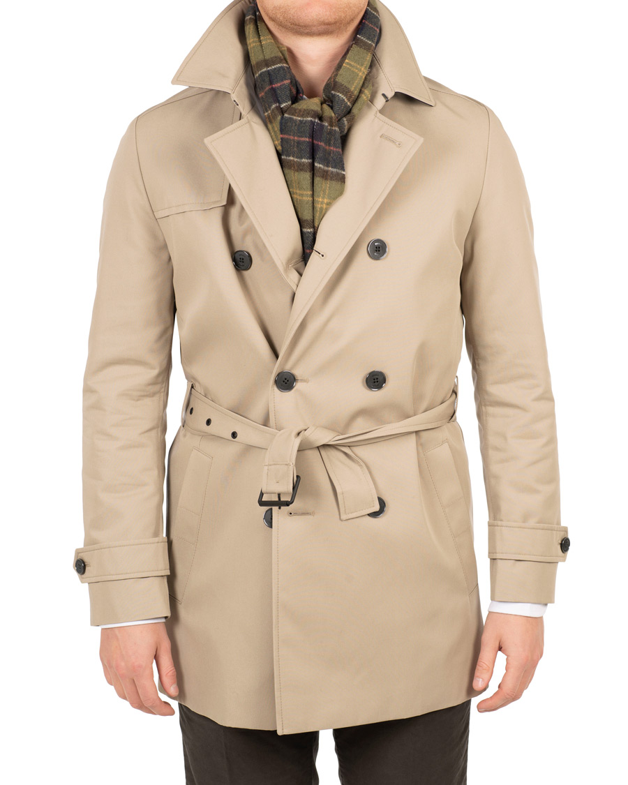 Herre | Jakker | HUGO | Maluks Trenchcoat Beige